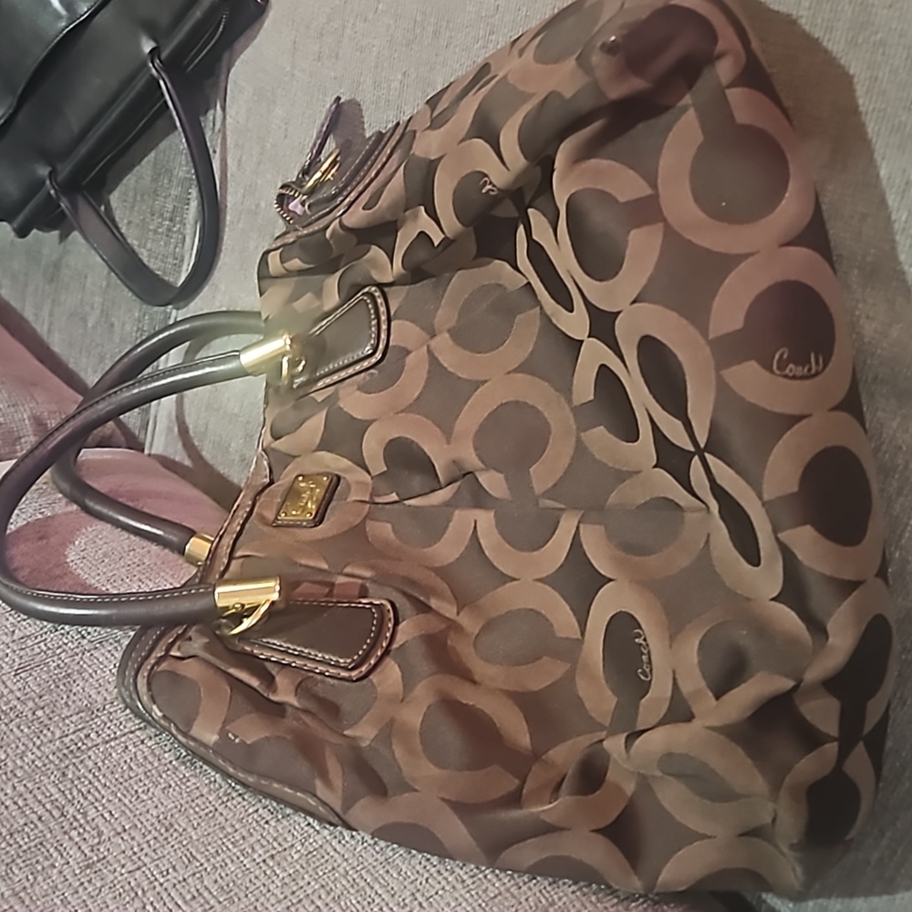 Nice brown signature bag.